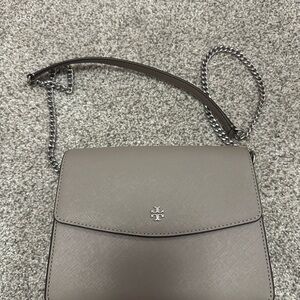 Tory Burch Gray Crossbody Bag